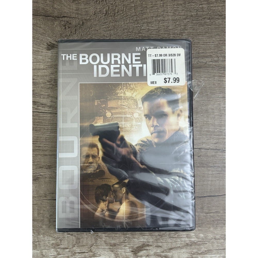 The Bourne Identity Widescreen Extended Edition DVD 2004 Sealed